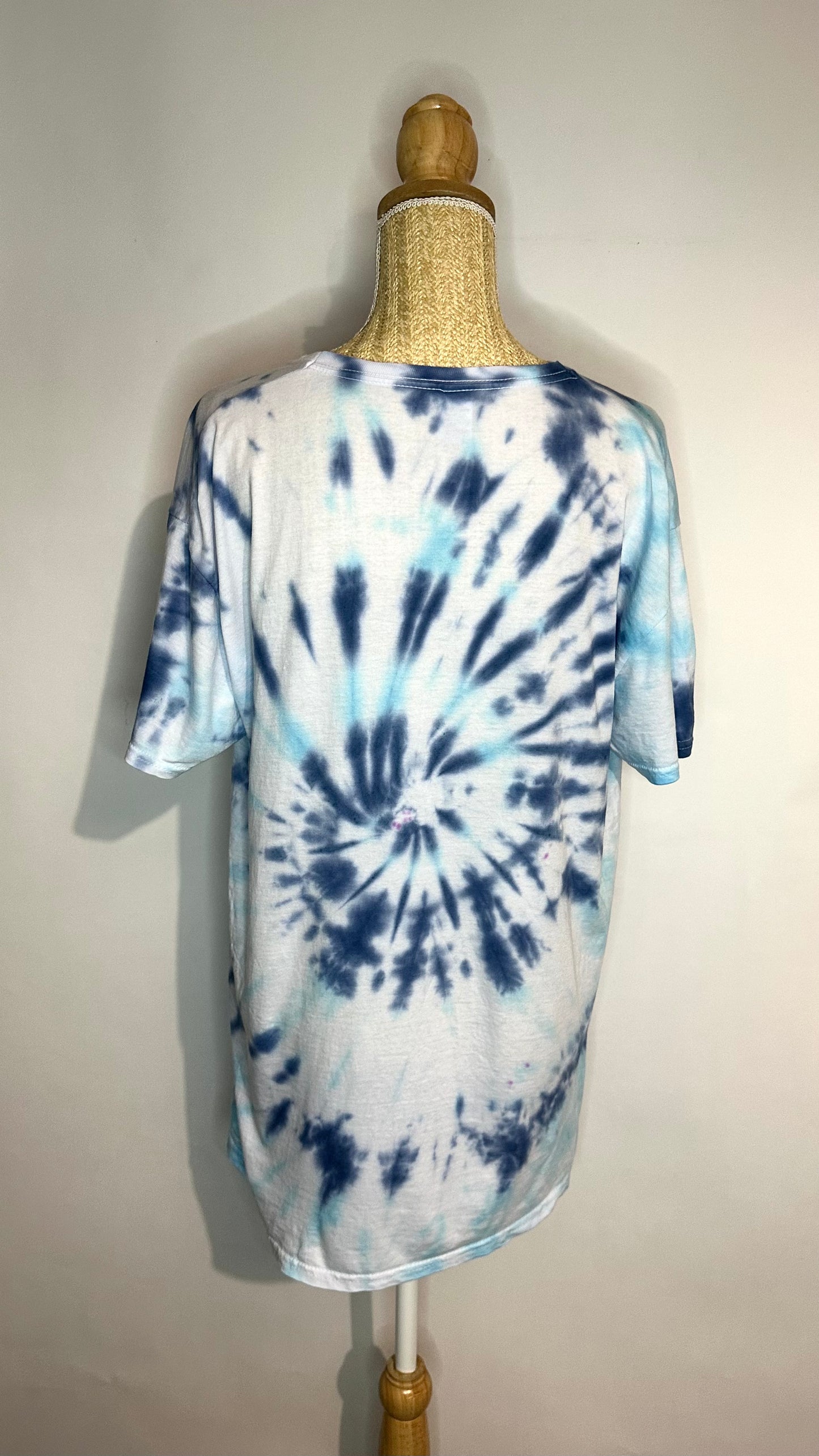Tee-shirt Oversize Blue shell